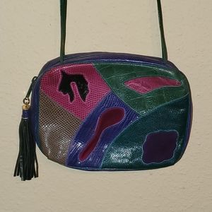 Sharif Mixed Media Small Handmade Bag
